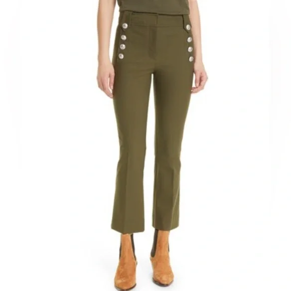 ❤️❤️ Derek Lam Robertson Crop Flare Trousers❤️❤️